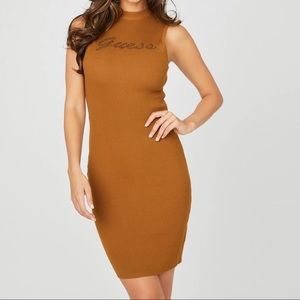 Dameka Rhinestone LOGO Dress Guess